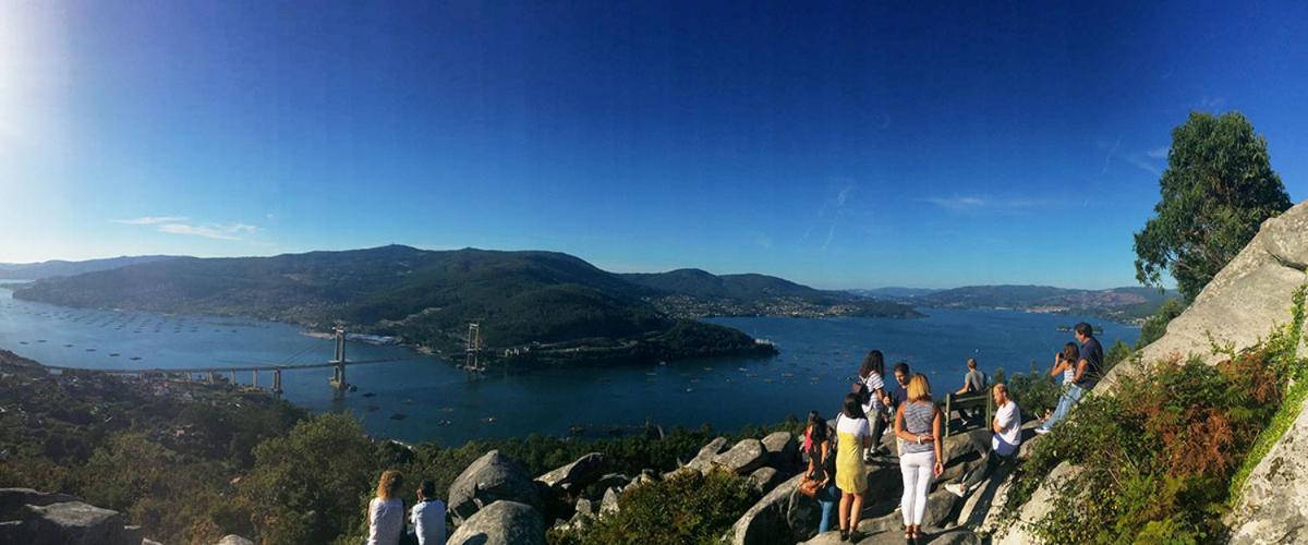Casa En Chapela, Con Vistas A La Ria De Vigo Villa Eksteriør billede