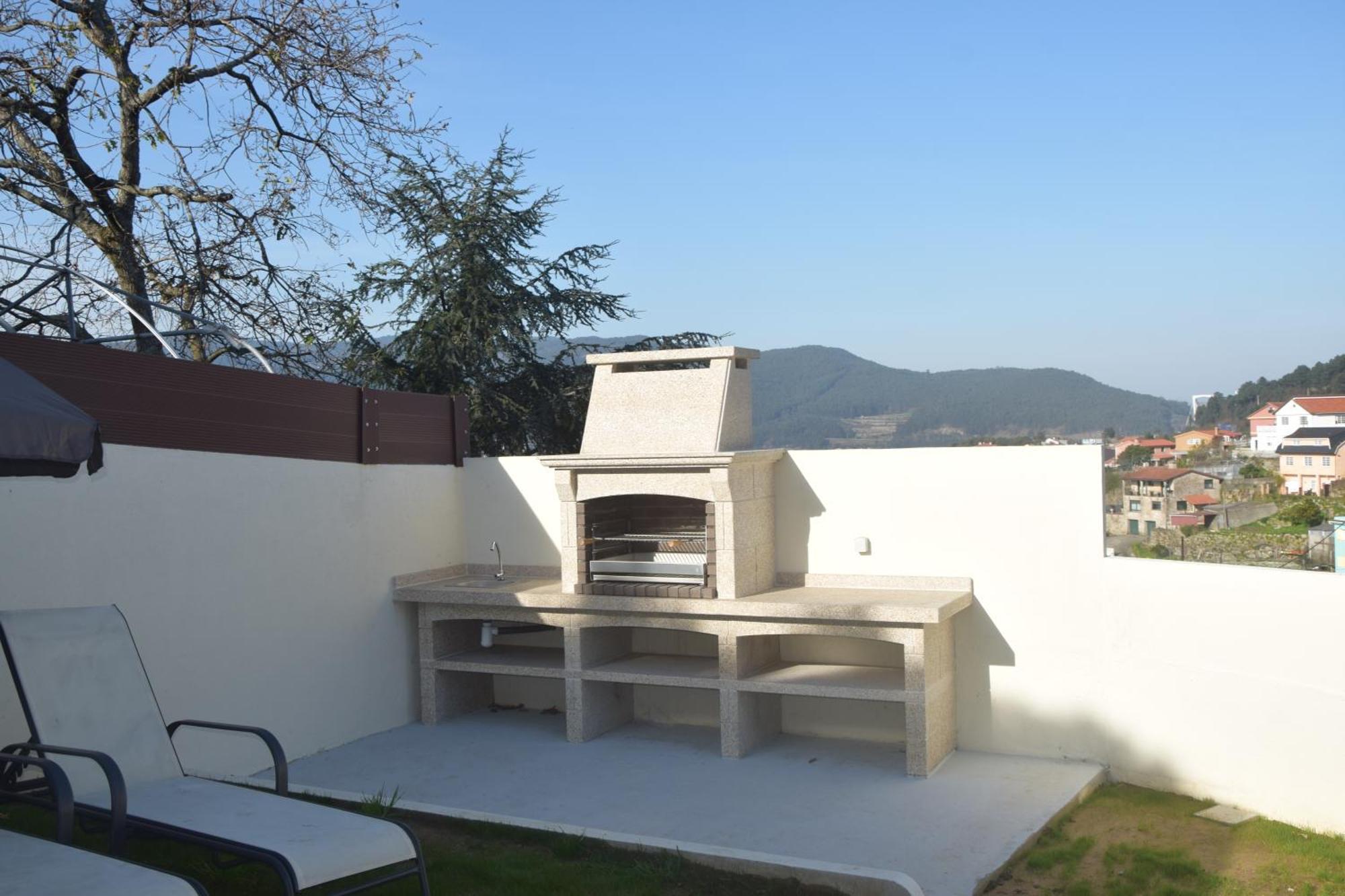 Casa En Chapela, Con Vistas A La Ria De Vigo Villa Eksteriør billede