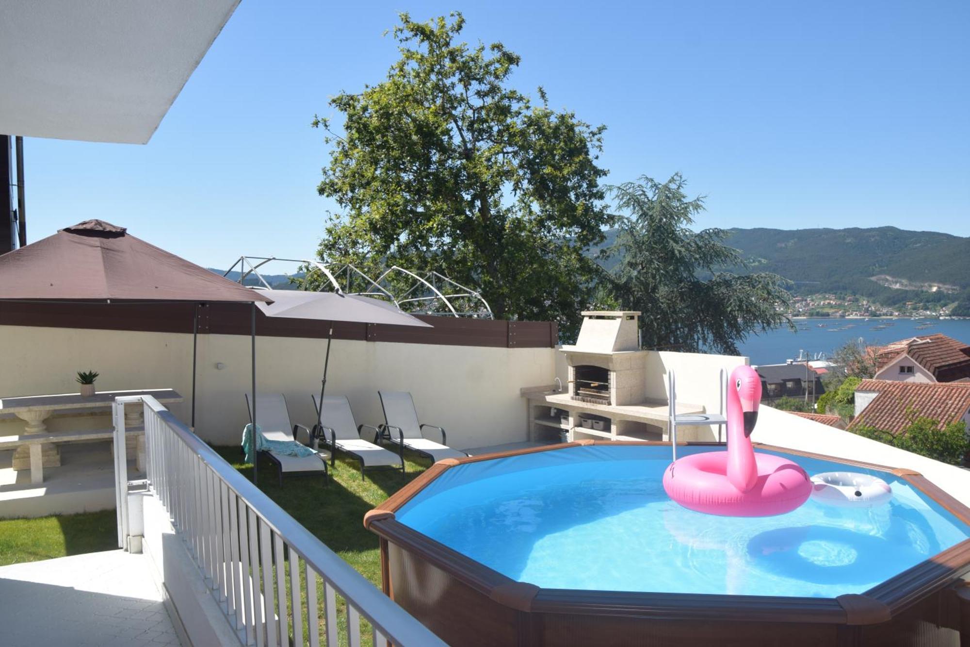 Casa En Chapela, Con Vistas A La Ria De Vigo Villa Eksteriør billede