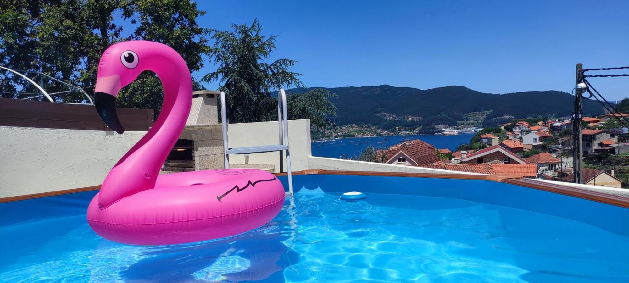 Casa En Chapela, Con Vistas A La Ria De Vigo Villa Eksteriør billede