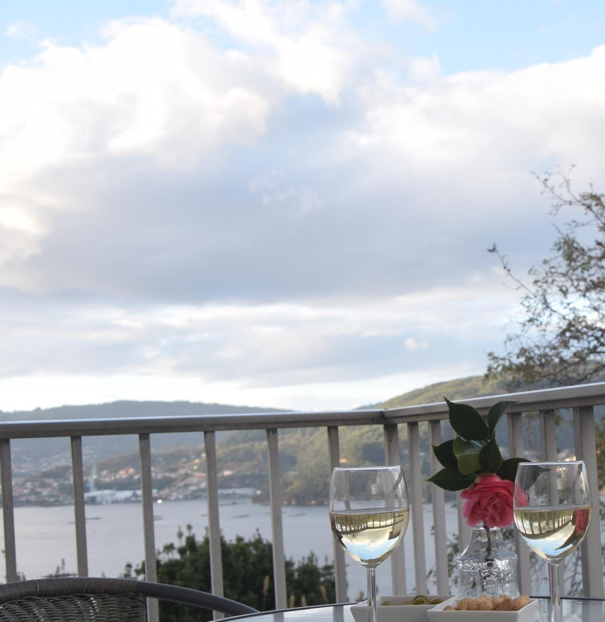 Casa En Chapela, Con Vistas A La Ria De Vigo Villa Eksteriør billede
