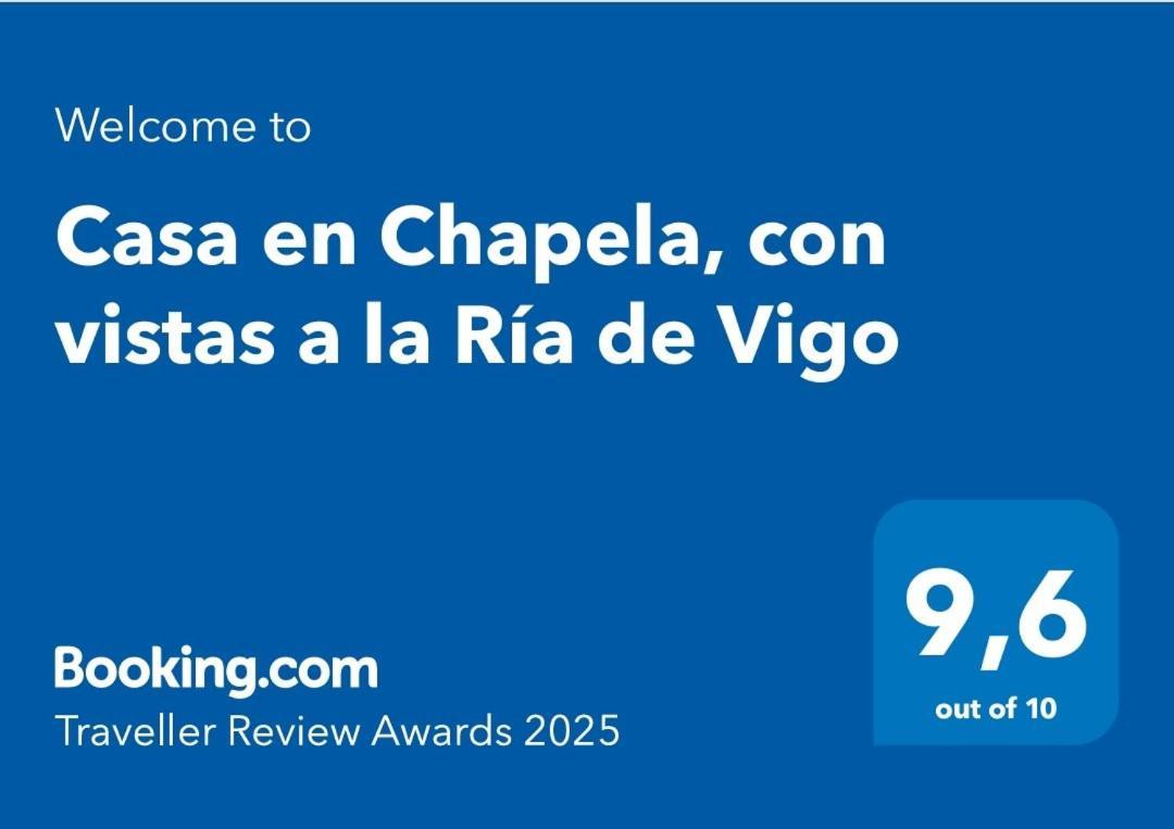 Casa En Chapela, Con Vistas A La Ria De Vigo Villa Eksteriør billede